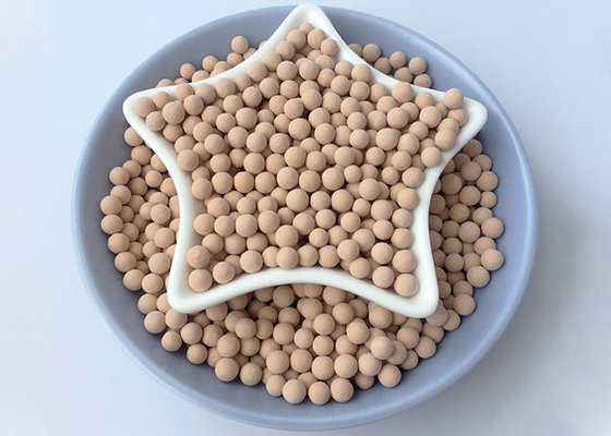 High Affinity 3A Molecular Sieve Desiccant Adsorbent For H2O NH3 H2S CO2 Adsorbing