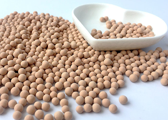 Compressive Resistance 3A Molecular Sieve Desiccant For Organic Solvents Dehydration