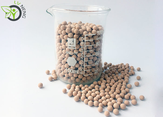Alumino-Silicate Clay Binder Zeolites Ball Molecular Sieve Desiccant For Removing Mist Separator