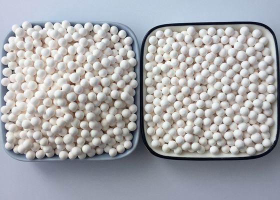 White Customized Aluminum Oxide Desiccant Activated High Alumina Beads