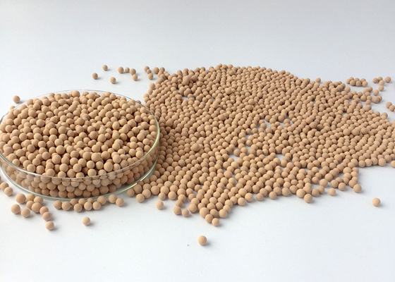 Cylindrical Sieving Zeolite 5A With Crush Strength≥20N And Water Adsorption≤10.0%