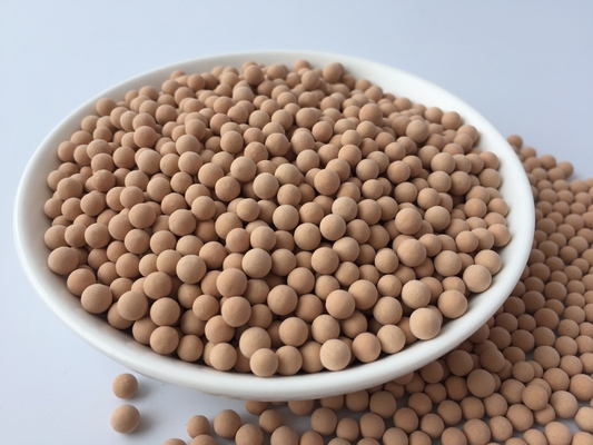 Spherical Particle 4A Molecular Sieve Desiccant SGS REACH Certified 3.0 - 5.0mm
