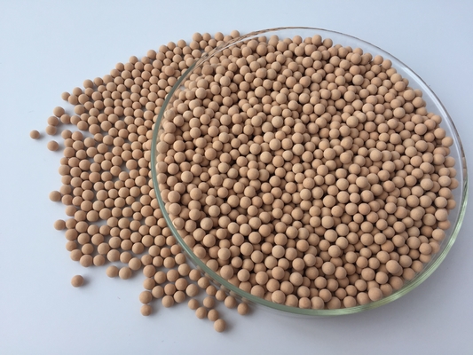 Commercial Molecular Sieve Type 4A Granular With Moisture Adsorption ≥21% 25kg/Bag