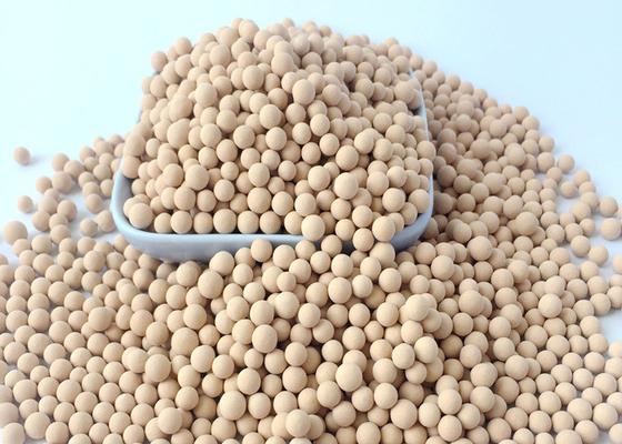 98% Purity 3A Pore Size Molecular Sieve Adsorbent Sphere Beads For PH 7-9 Ethanol Dehydration