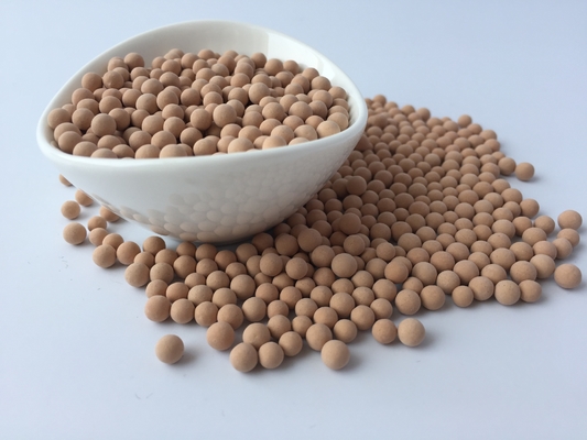 Spherical Particle 4A Molecular Sieve Desiccant SGS REACH Certified 3.0 - 5.0mm