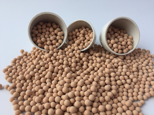 Granular 4A Molecular Sieve Desiccant Package Moisture WT ≤ 1.5% Bulk Density G/Ml ≥ 0.72