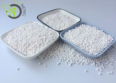 Long Service Life Activated Alumina Balls For Hydrogen Peroxide Size 3.0-5.0mm
